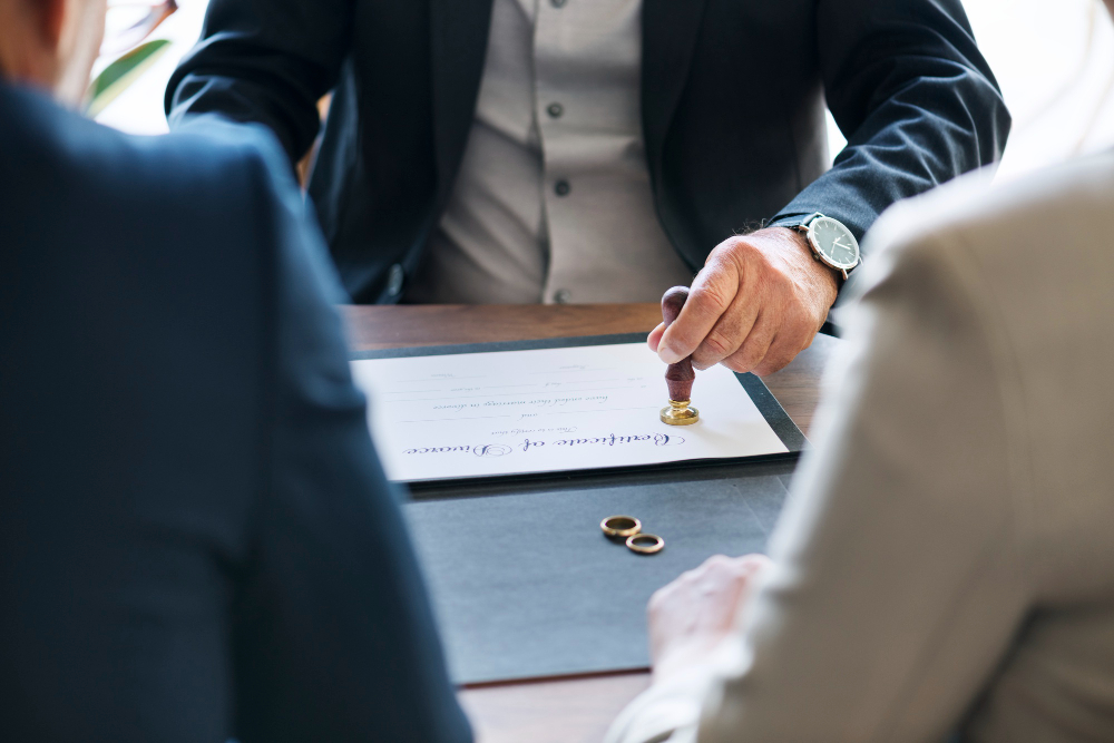 Rendez-vous notarial pour accompagner les démarches liées à un divorce