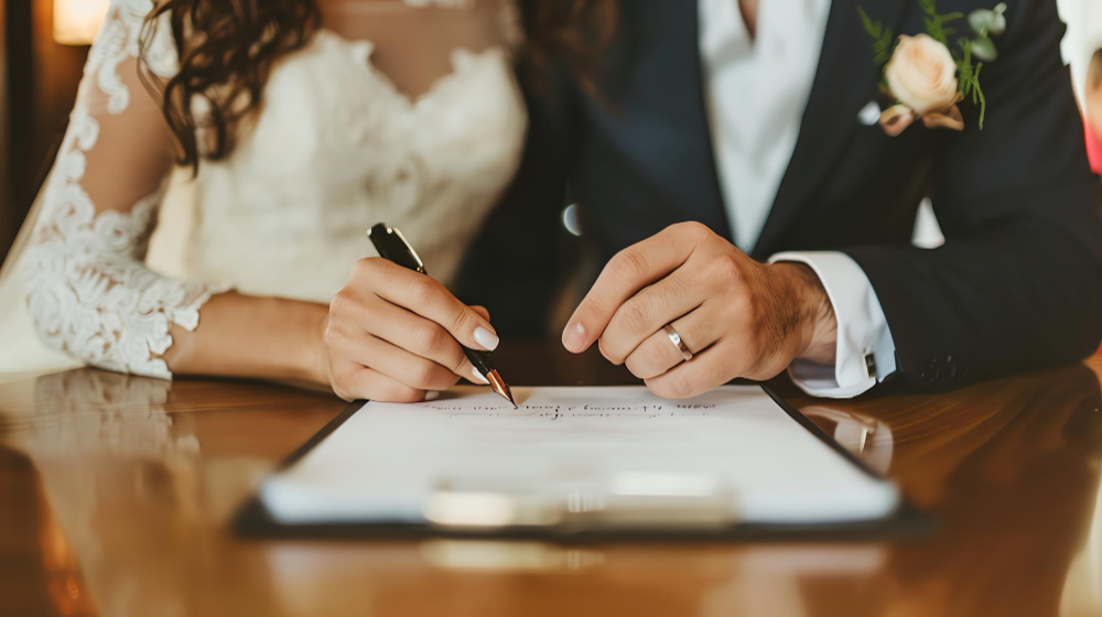 Conseil chez le notaire pour un PACS ou un contrat de mariage